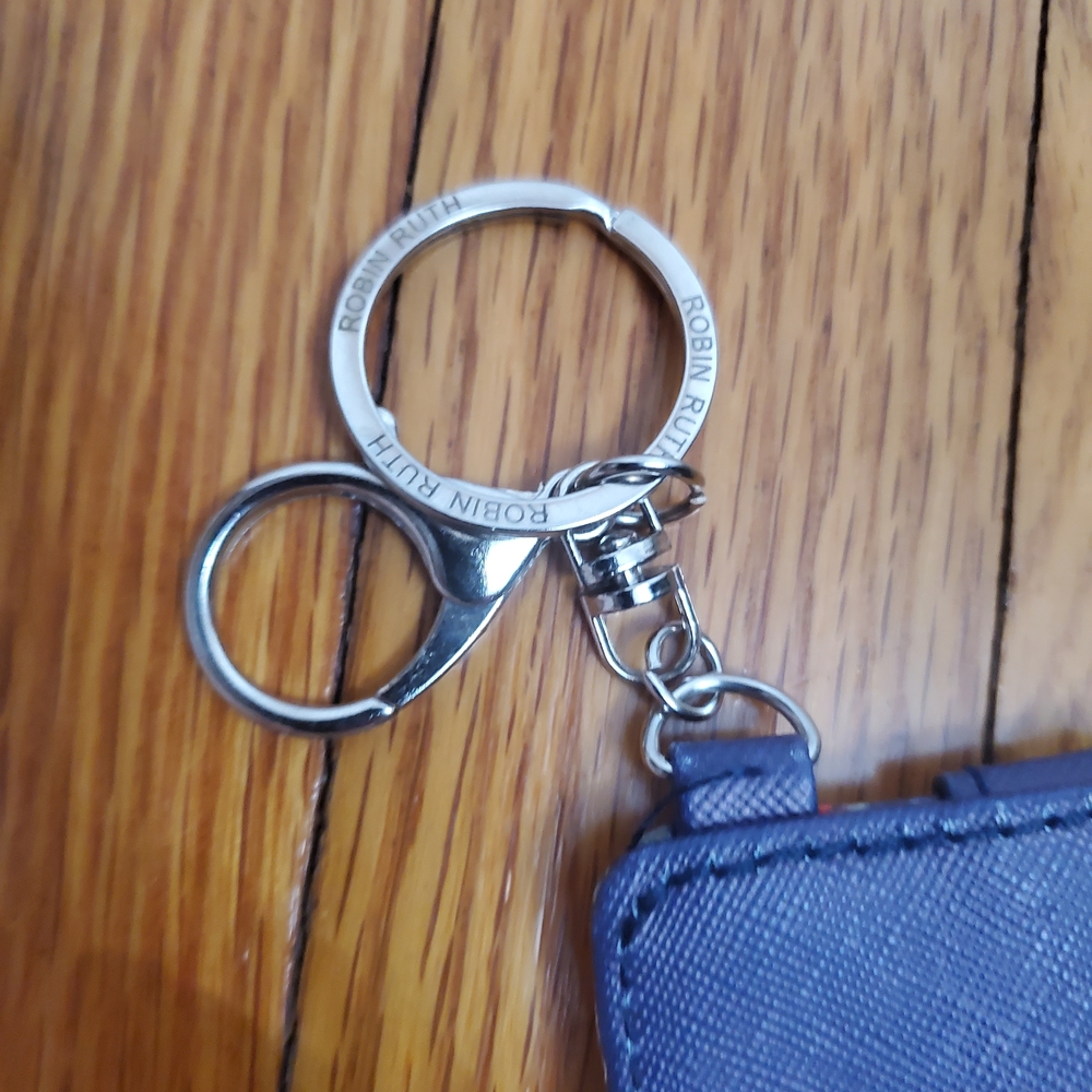 Robin Ruth Navy Cardholder Keychain - Picture 6 of 6